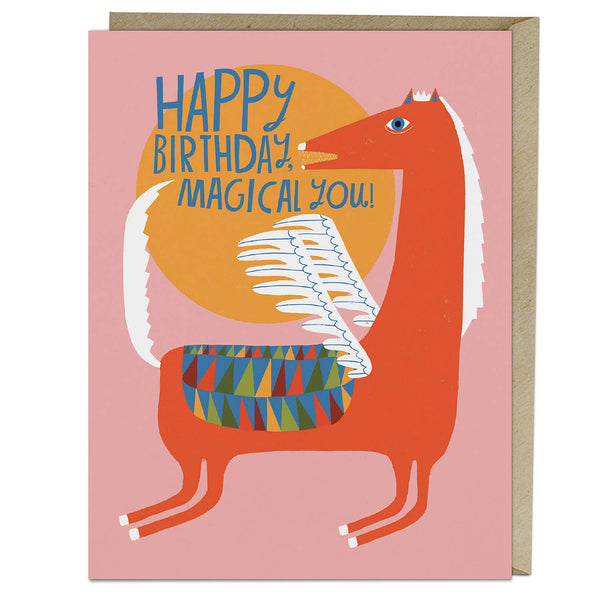 Lisa Congdon Magical You Birthday Card - DIGS