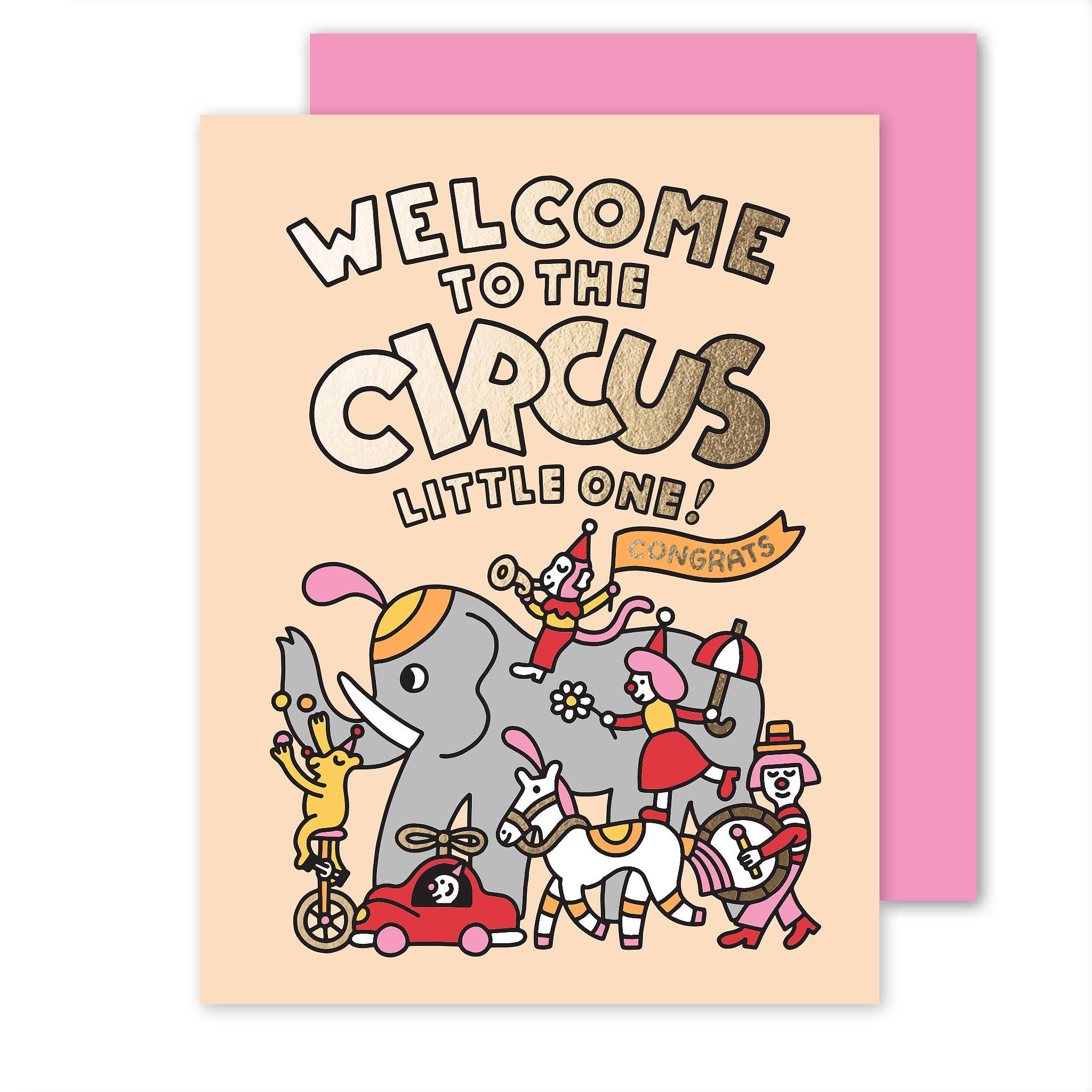 Little One Circus Card - DIGS