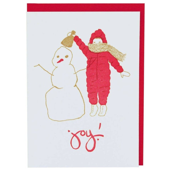 Little Snowman Holiday Card - DIGS