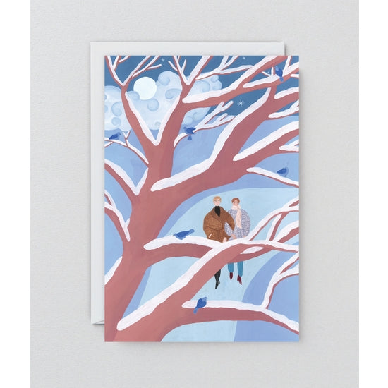 Little Bird of Winter Art Card