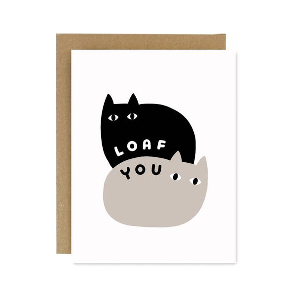 Loaf You Cat Love Card - DIGS