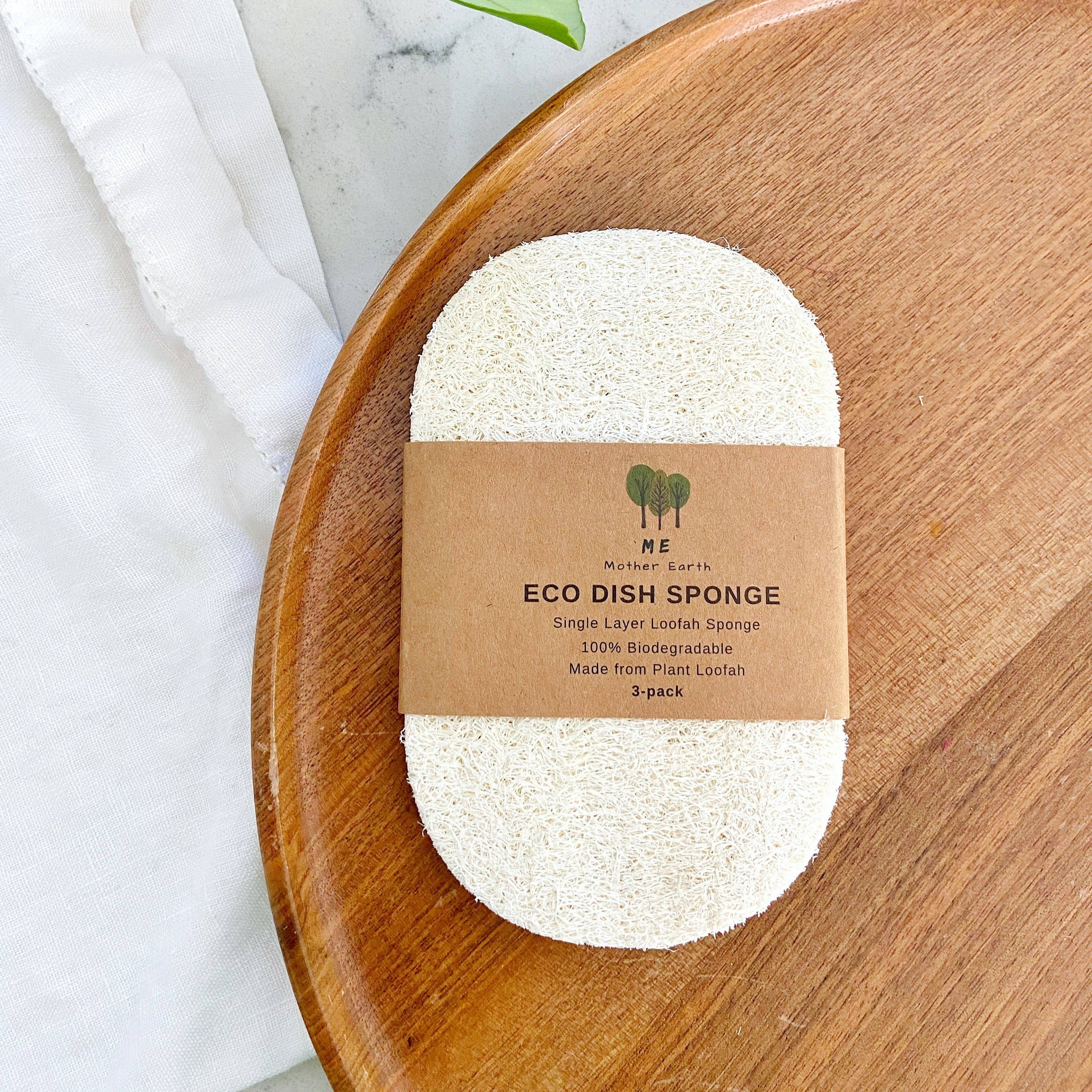 Loofah Dish Sponge: 3 - Pack - DIGS