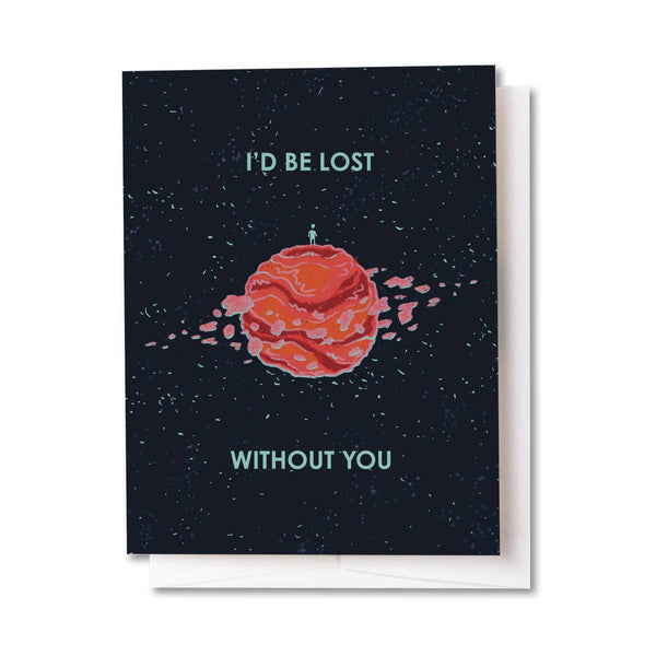 Lost Without You Cosmos Card - DIGS