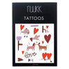 Lots of Love Tattoo Sheet - DIGS