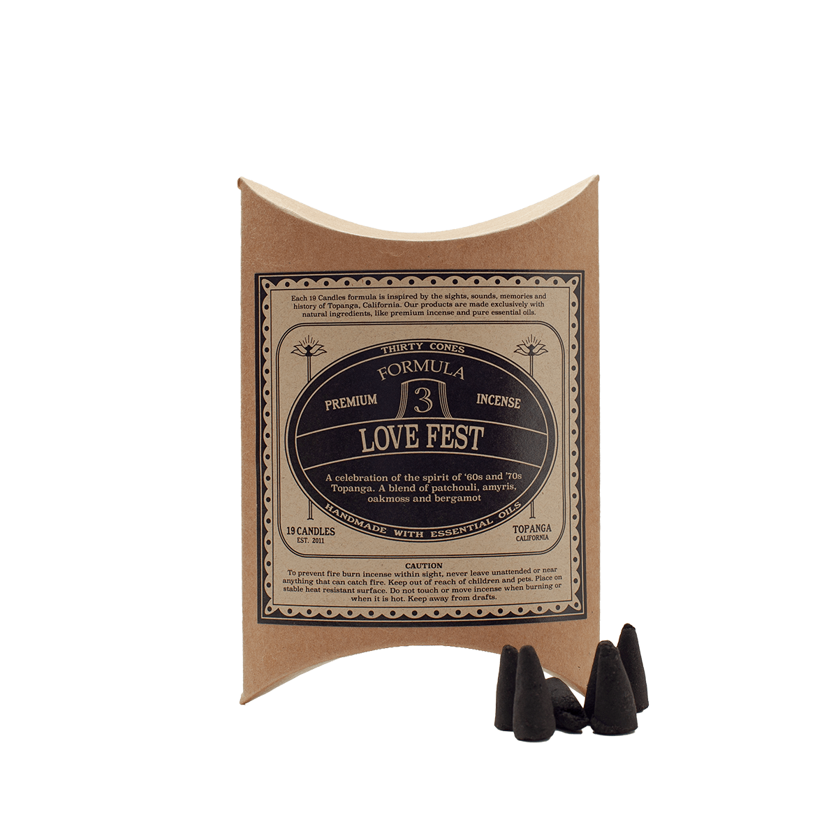 Love Fest Incense Cones - DIGS