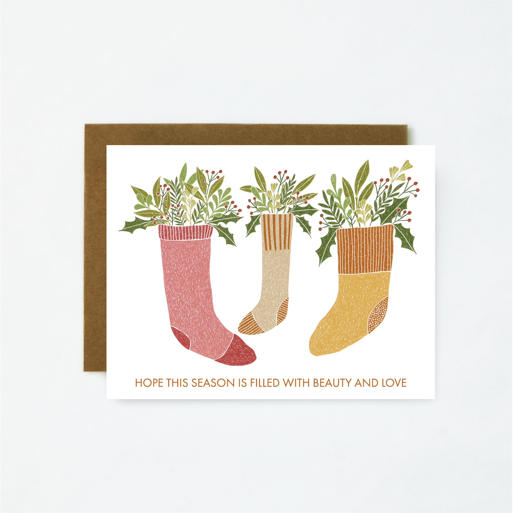Love Filled Stockings Card - DIGS
