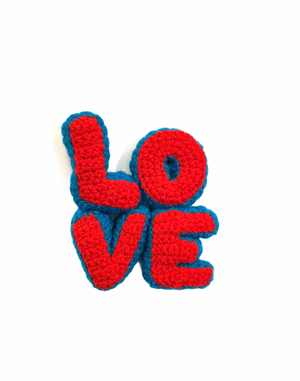 LOVE Rattle - Knitted - DIGS