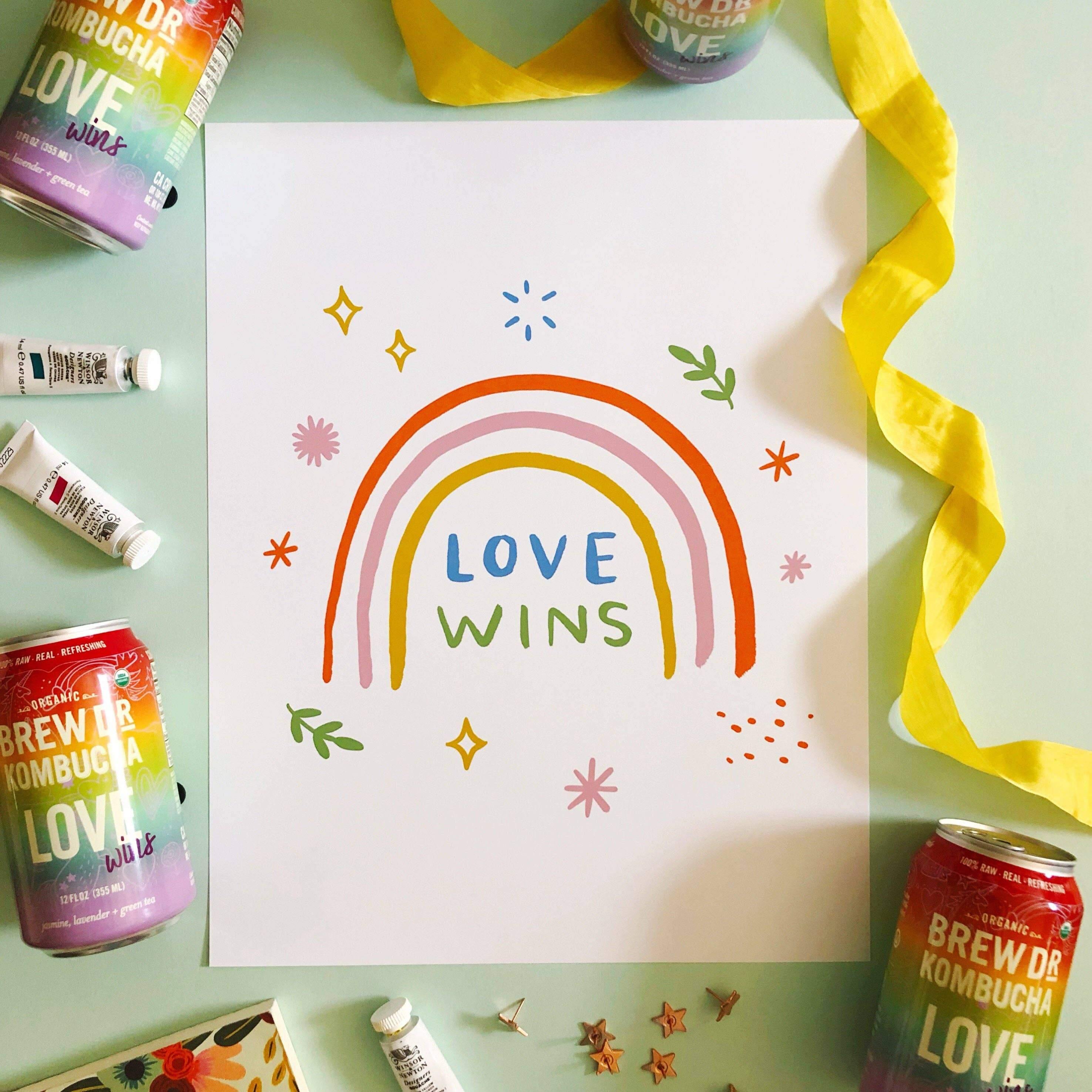 Love Wins Art Print - DIGS