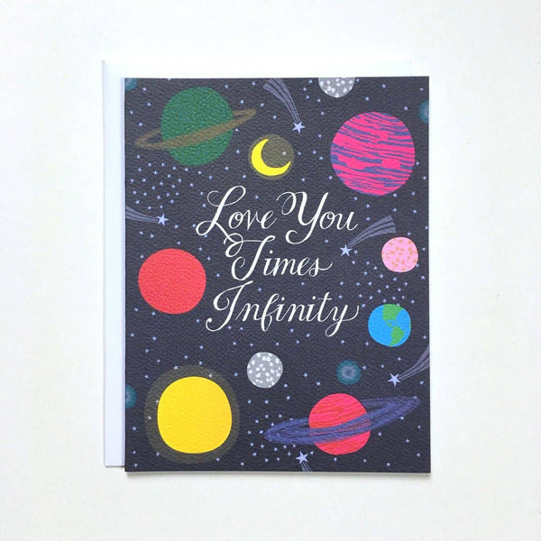 Love You Times Infinity Card - DIGS