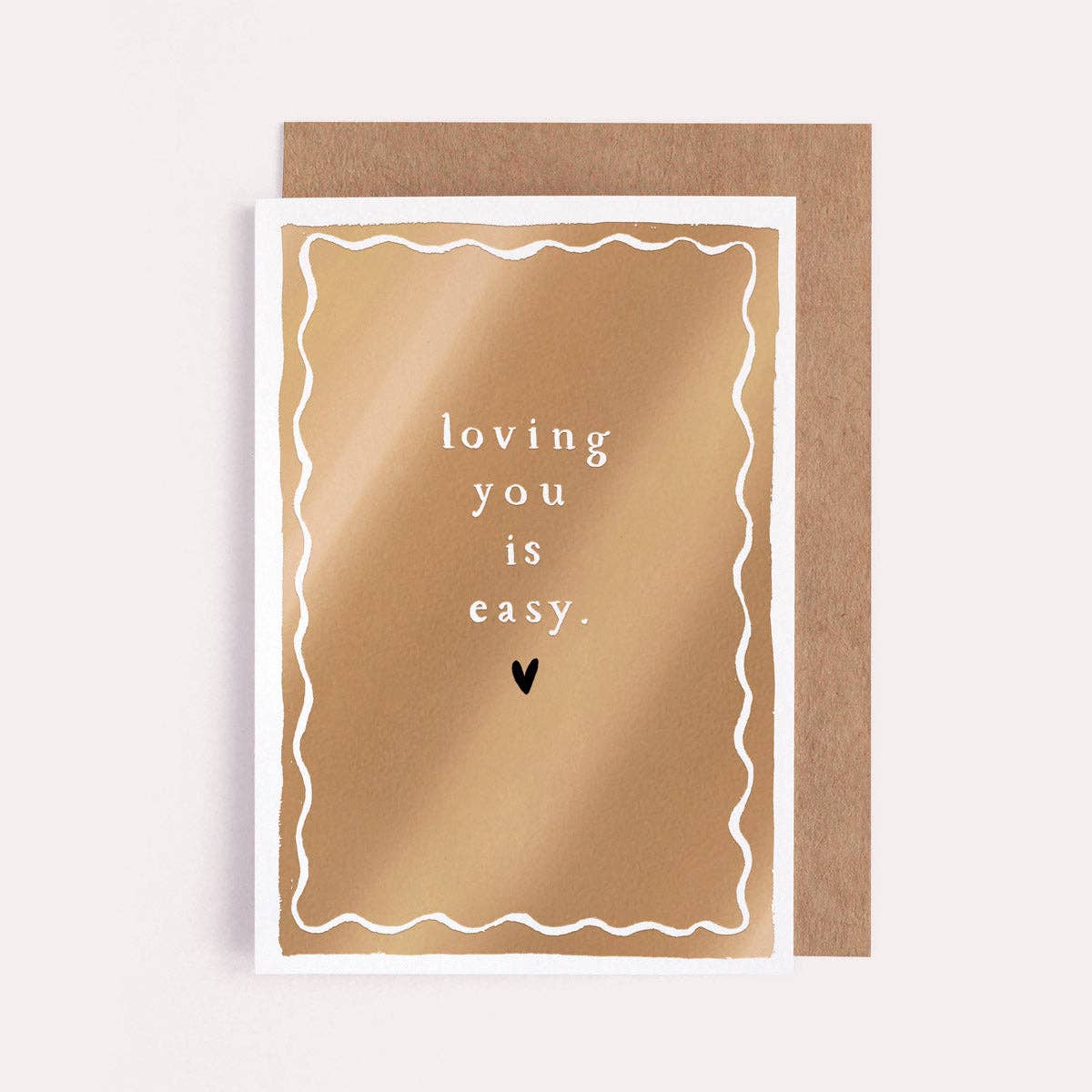Loving You Is Easy Card - DIGS