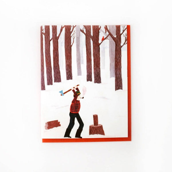 Lumberjack Card - DIGS