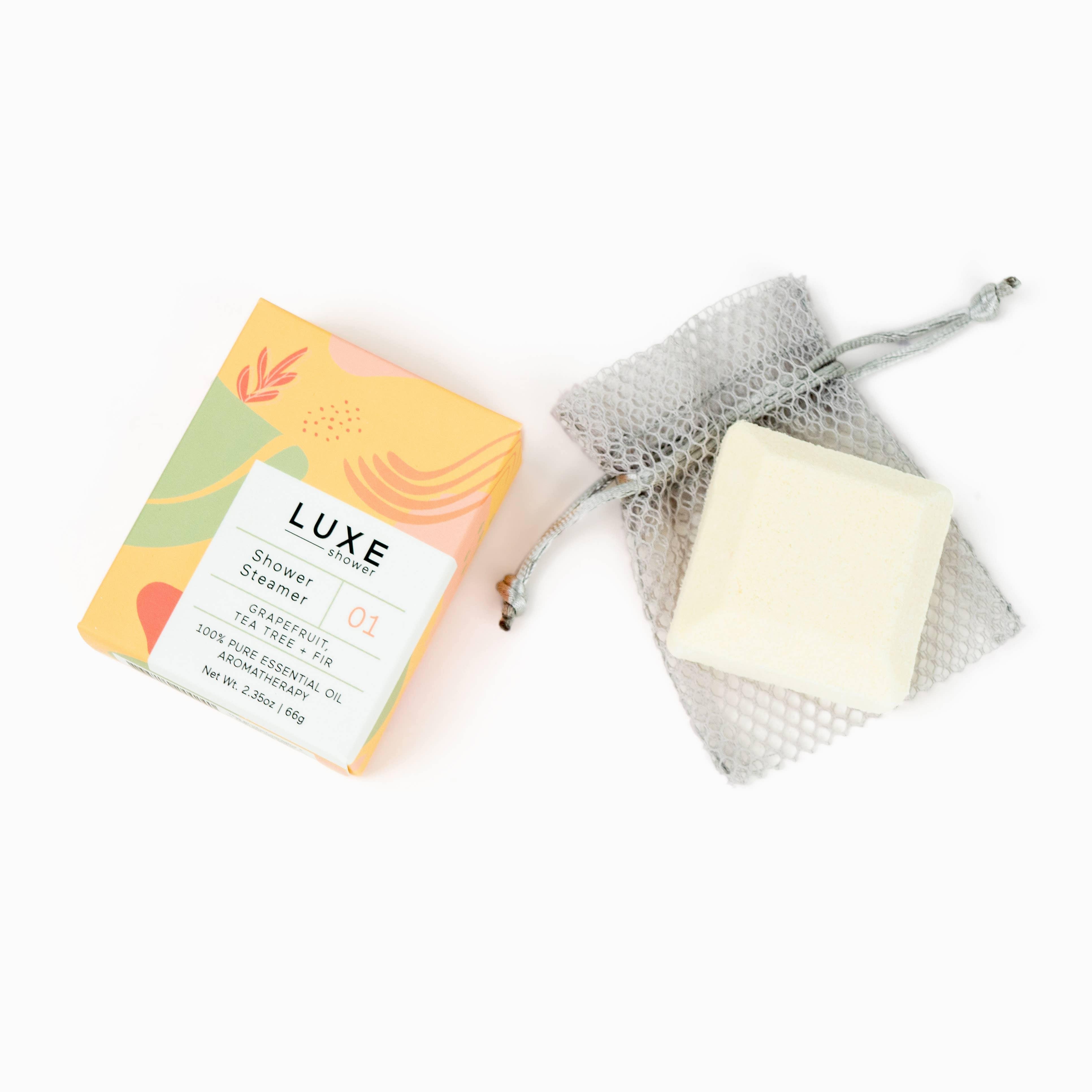 Luxe Grapefruit, Tea Tree + Fir Shower Steamer - DIGS