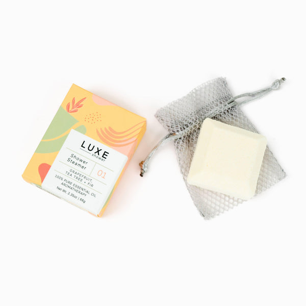 Luxe Grapefruit, Tea Tree + Fir Shower Steamer - DIGS