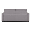 Rear view of Lyons Silver Sleeper Sofa - DIGS