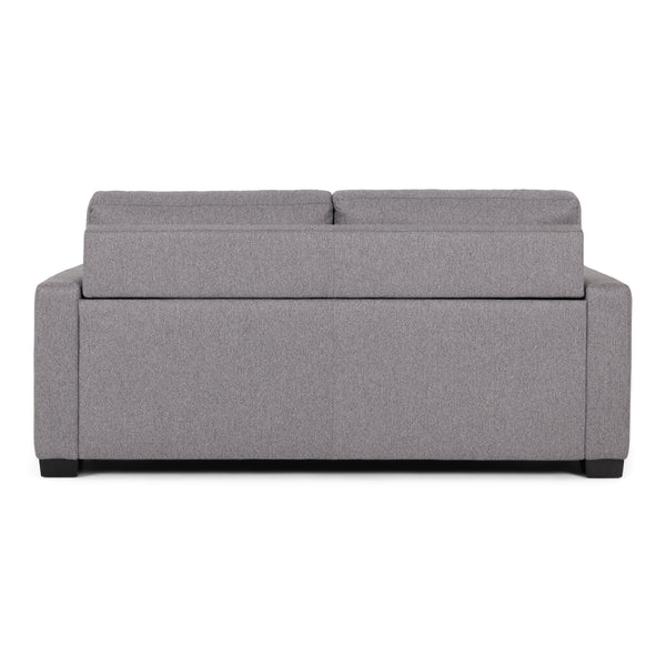 Rear view of Lyons Silver Sleeper Sofa - DIGS