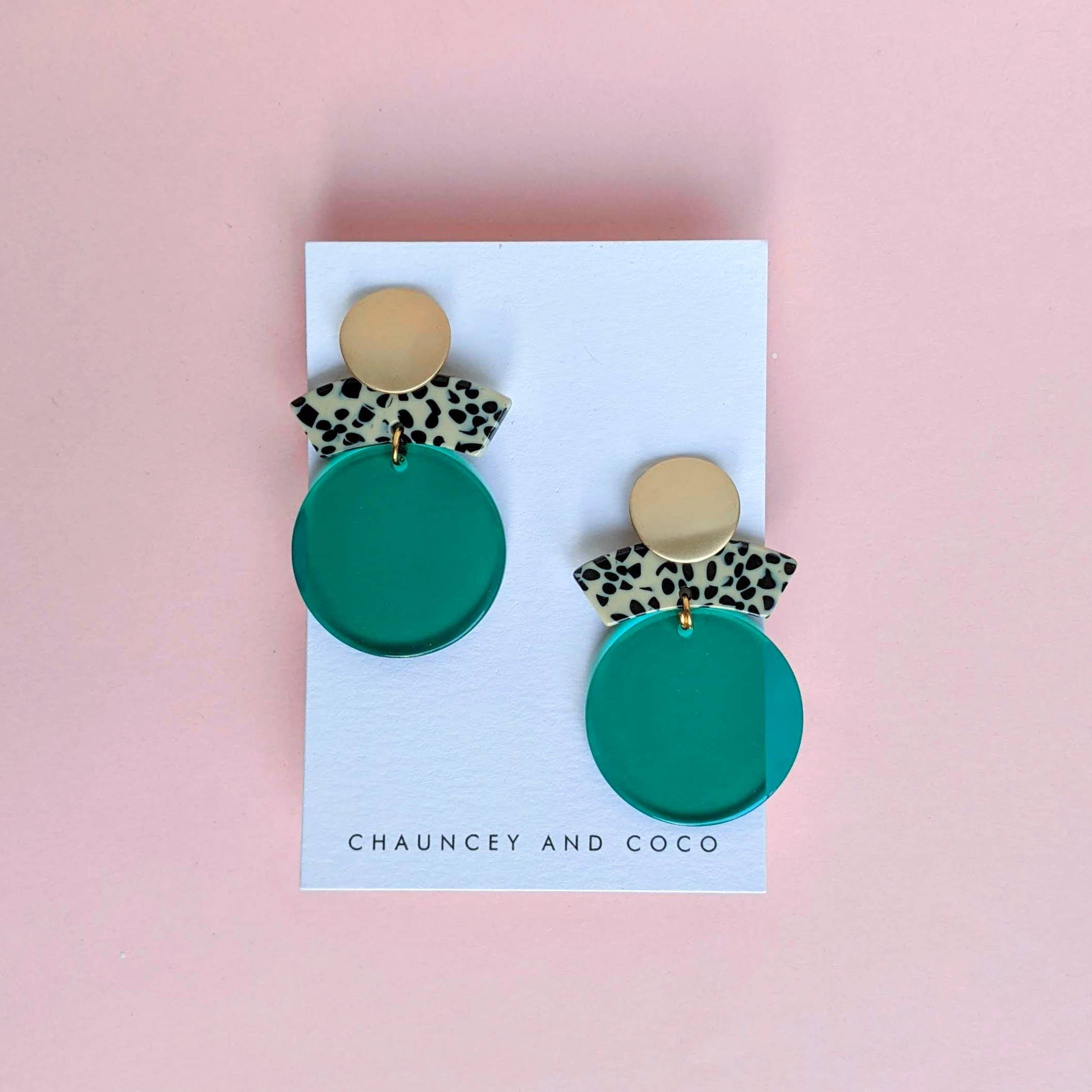 Madagascar Acrylic Earrings - DIGS