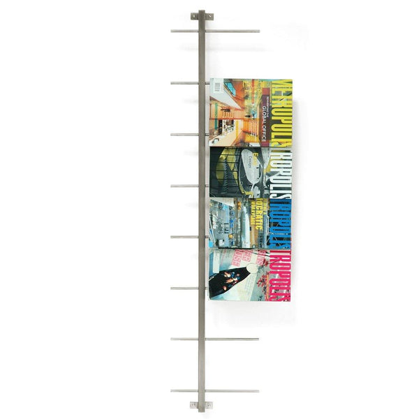 Magazine Rack, Stainless Steel - DIGS