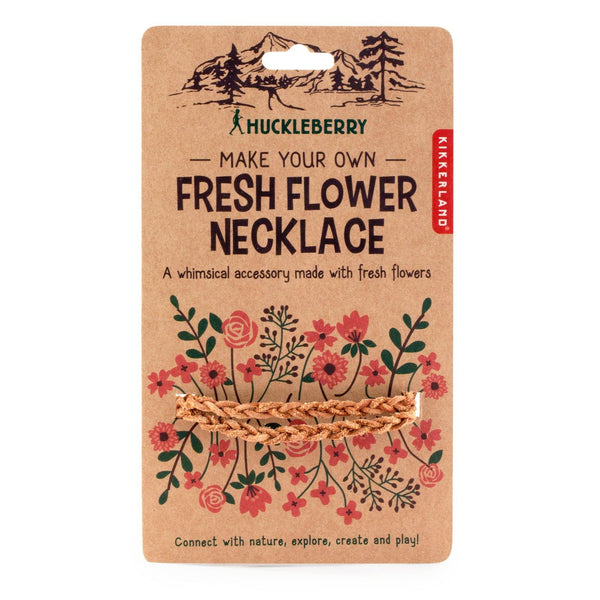 Make Your Own Fresh Flower Necklace - DIGS