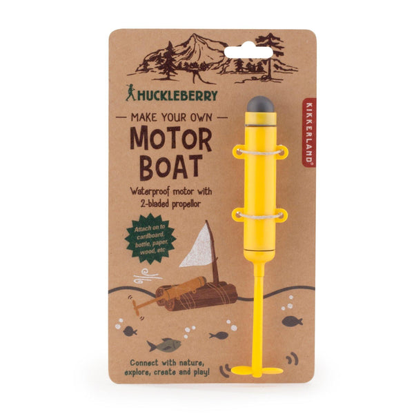 Make Your Own Motor Boat - DIGS