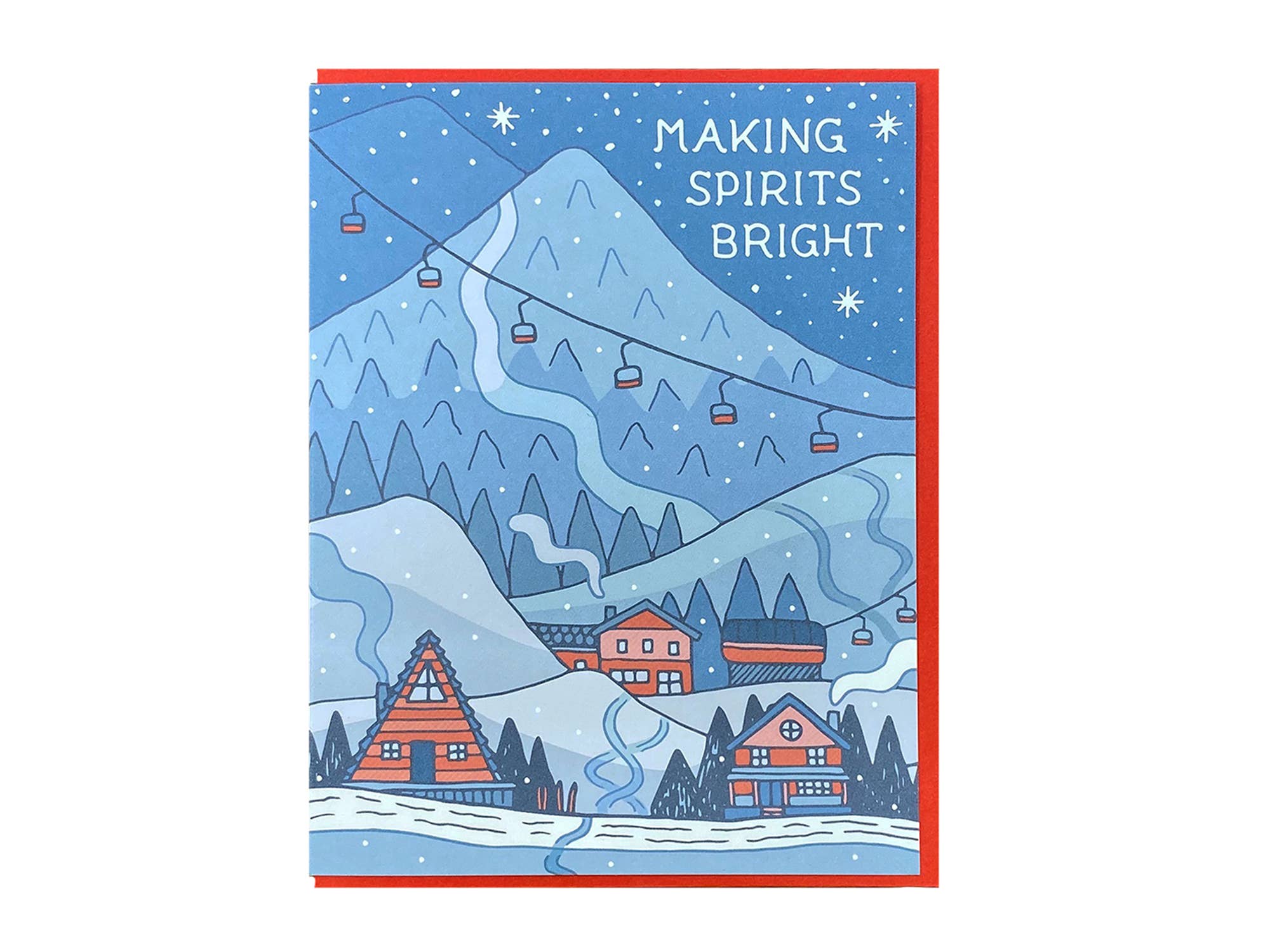 Making Spirits Bright Card - DIGS