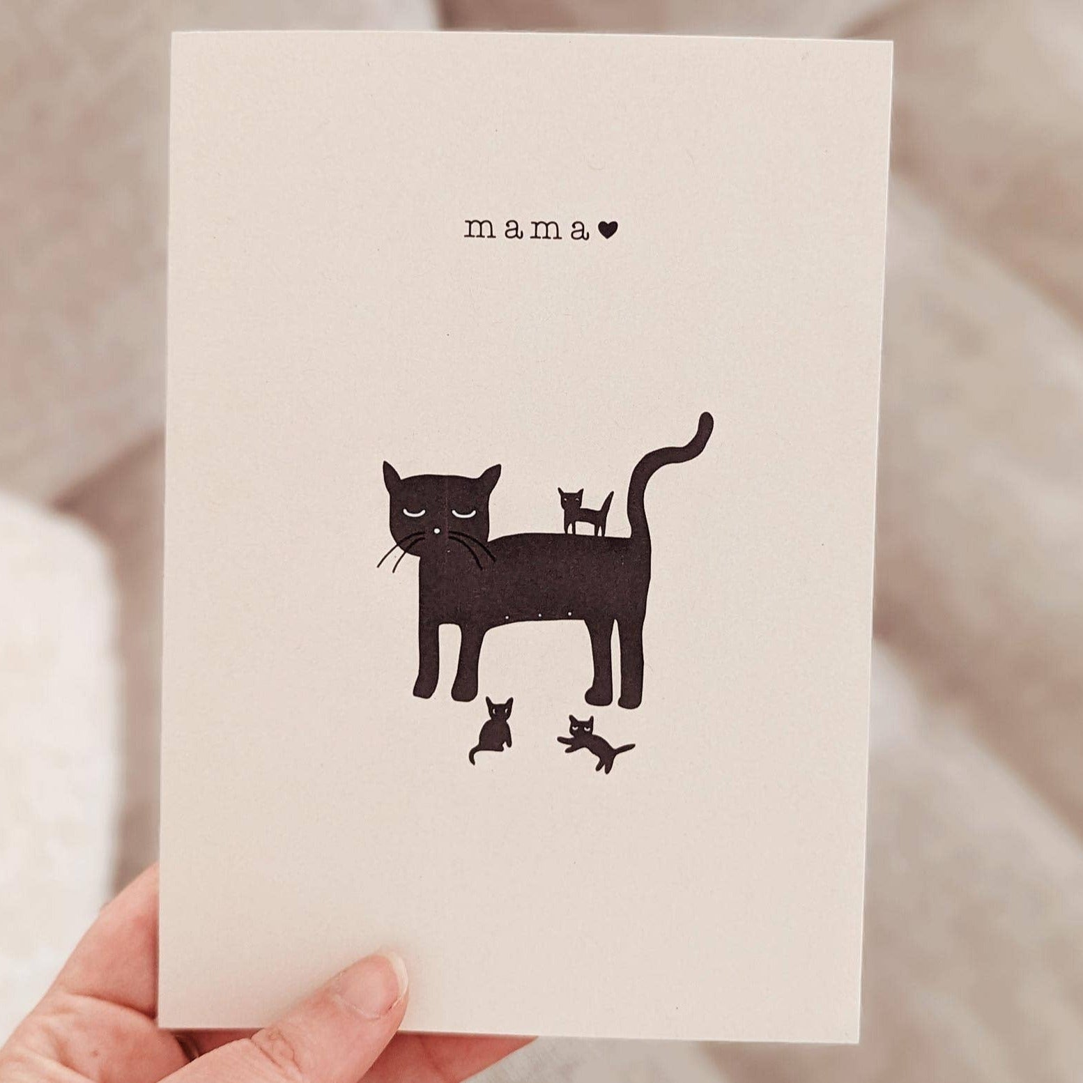 MAMA Greeting Card - DIGS