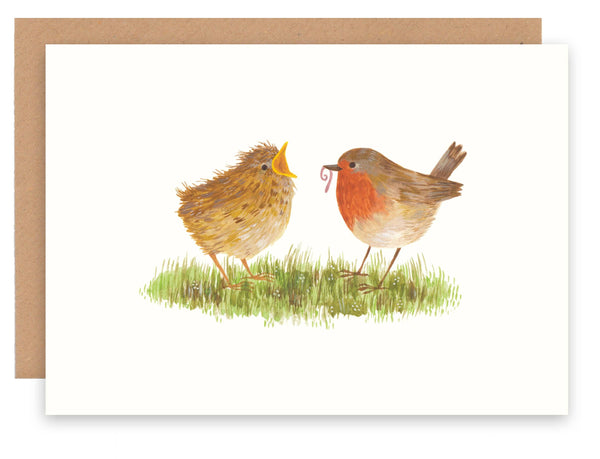 Mama Robin Baby Card - DIGS