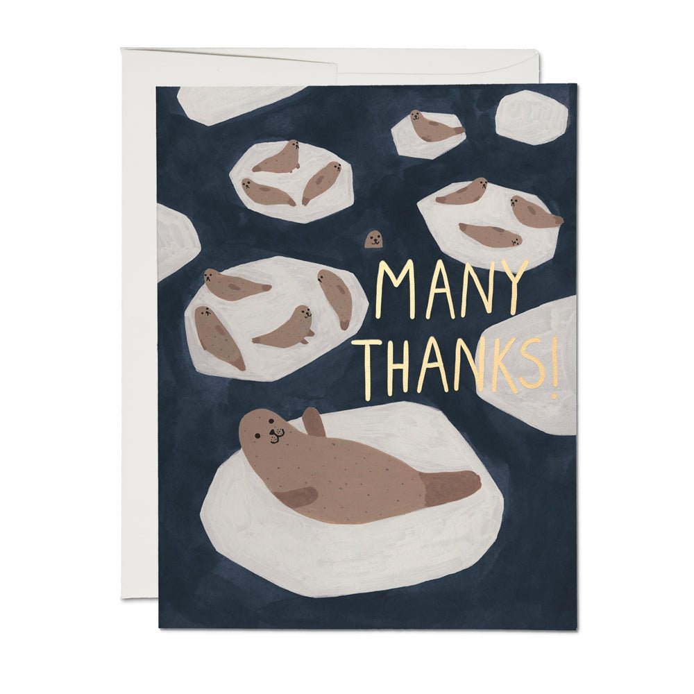 Many Thanks Seal Card - DIGS