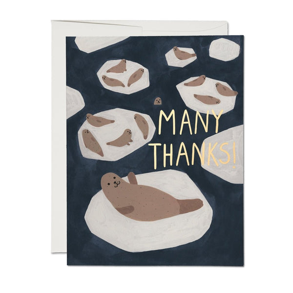 Many Thanks Seal Card - DIGS