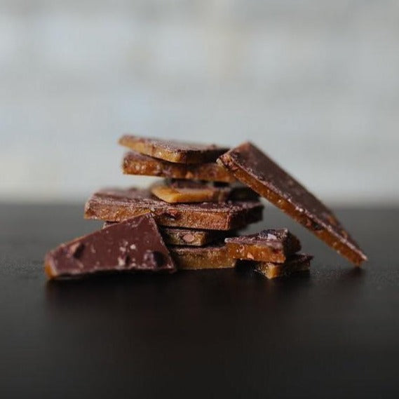 Maple Toffee with Cocoa Nibs