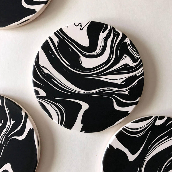 Marble Absorbent Stone Coasters - DIGS