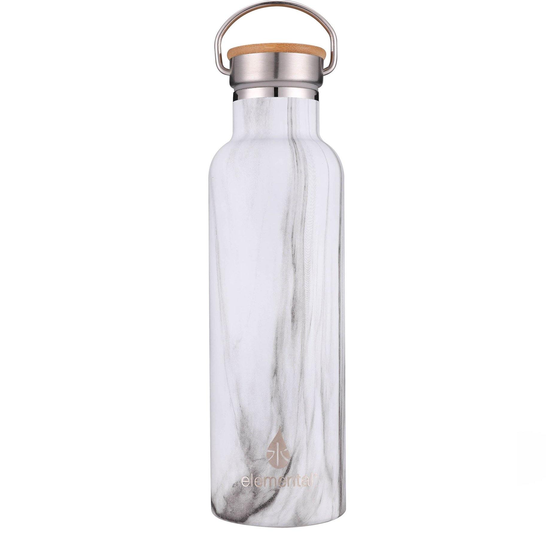 25oz Marble Stainless Steel Elemental Water Bottle