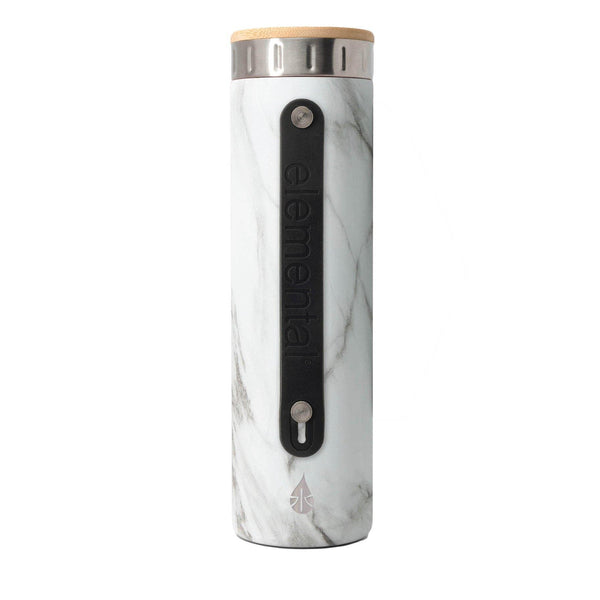 20oz Iconic Elemental Water Bottle With Silicone Strap - Marble