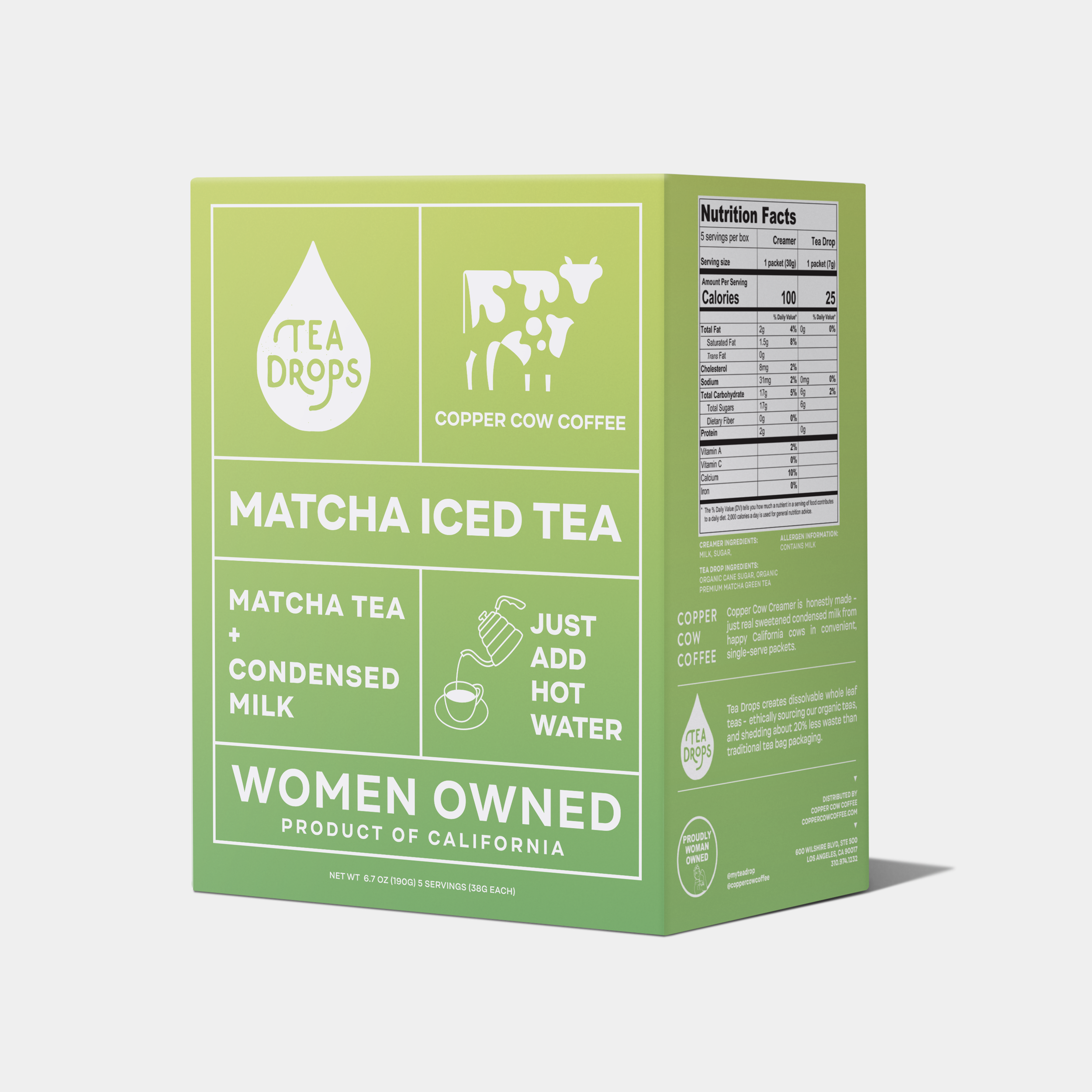 Matcha Latte Kit box