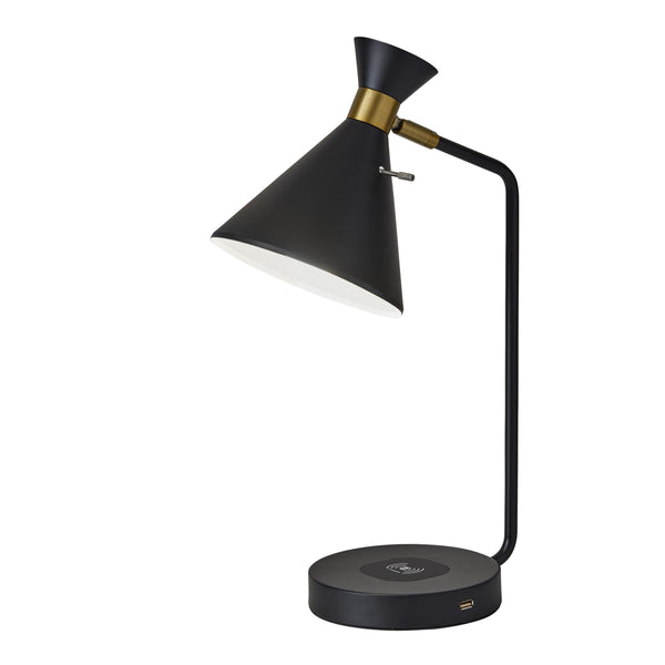 Maxine Table Lamp with Charging Pad - DIGS