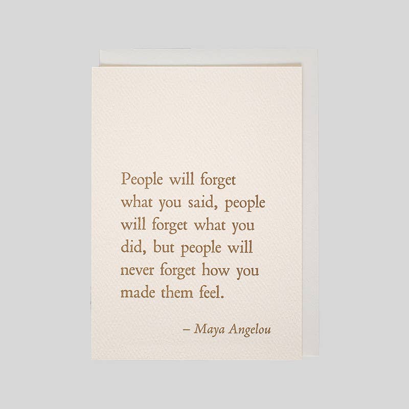 Maya Angelou People Card - DIGS
