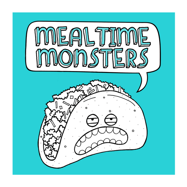 Mealtime Monsters Coloring Book - DIGS