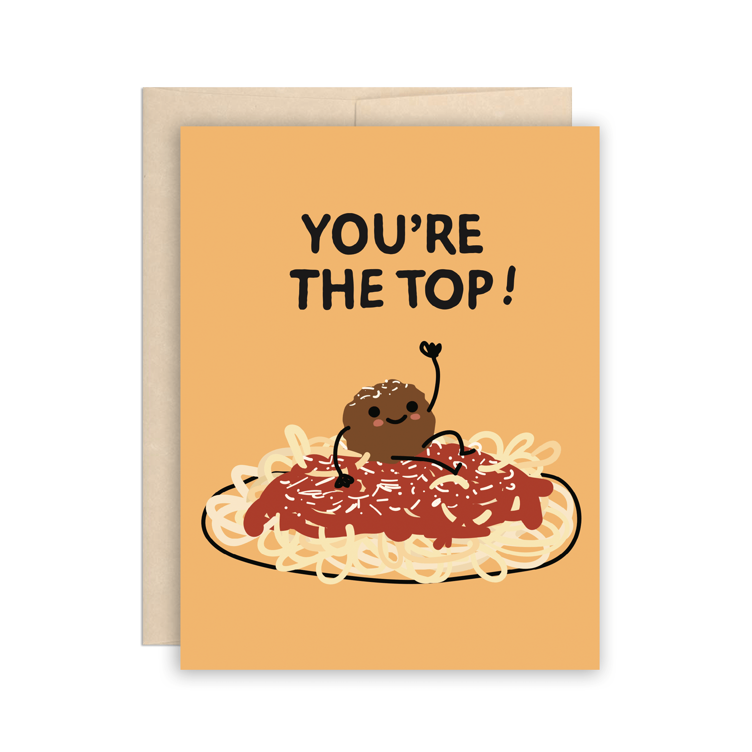 Meatball & Spaghetti Congrats Card - DIGS