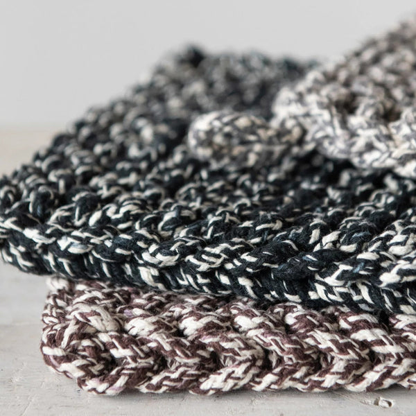 Melange Cotton Crocheted Pot Holder - DIGS