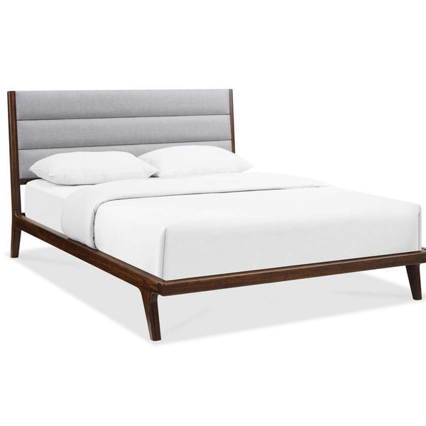 Mercury Upholstered Bed: Exotic Bamboo - DIGS