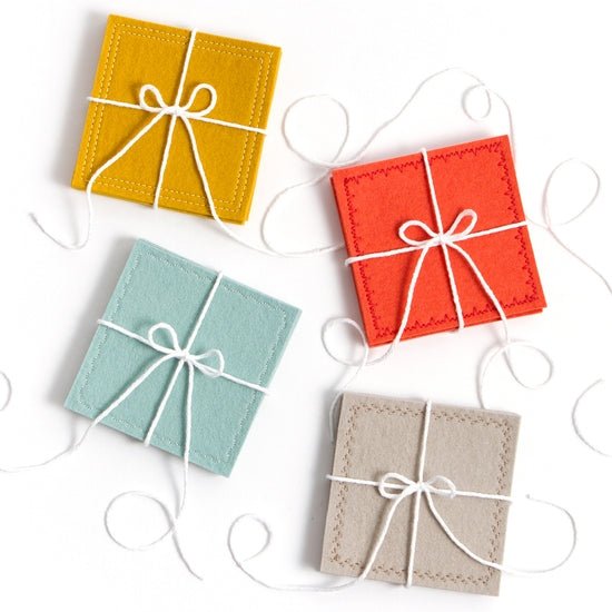 Merino Wool Felt Coasters - DIGS