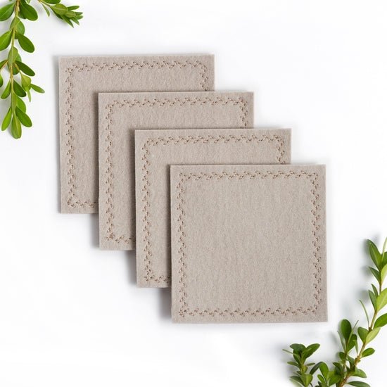 Merino Wool Felt Coasters - DIGS