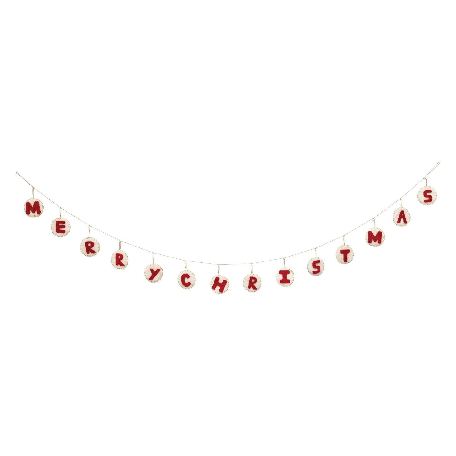 Merry Christmas Felt Garland - DIGS