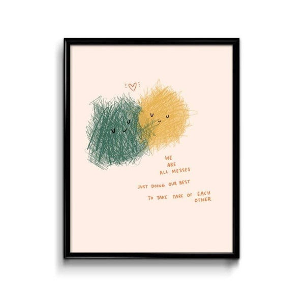 Messes Art Print - DIGS