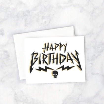 Metal Birthday Card - DIGS