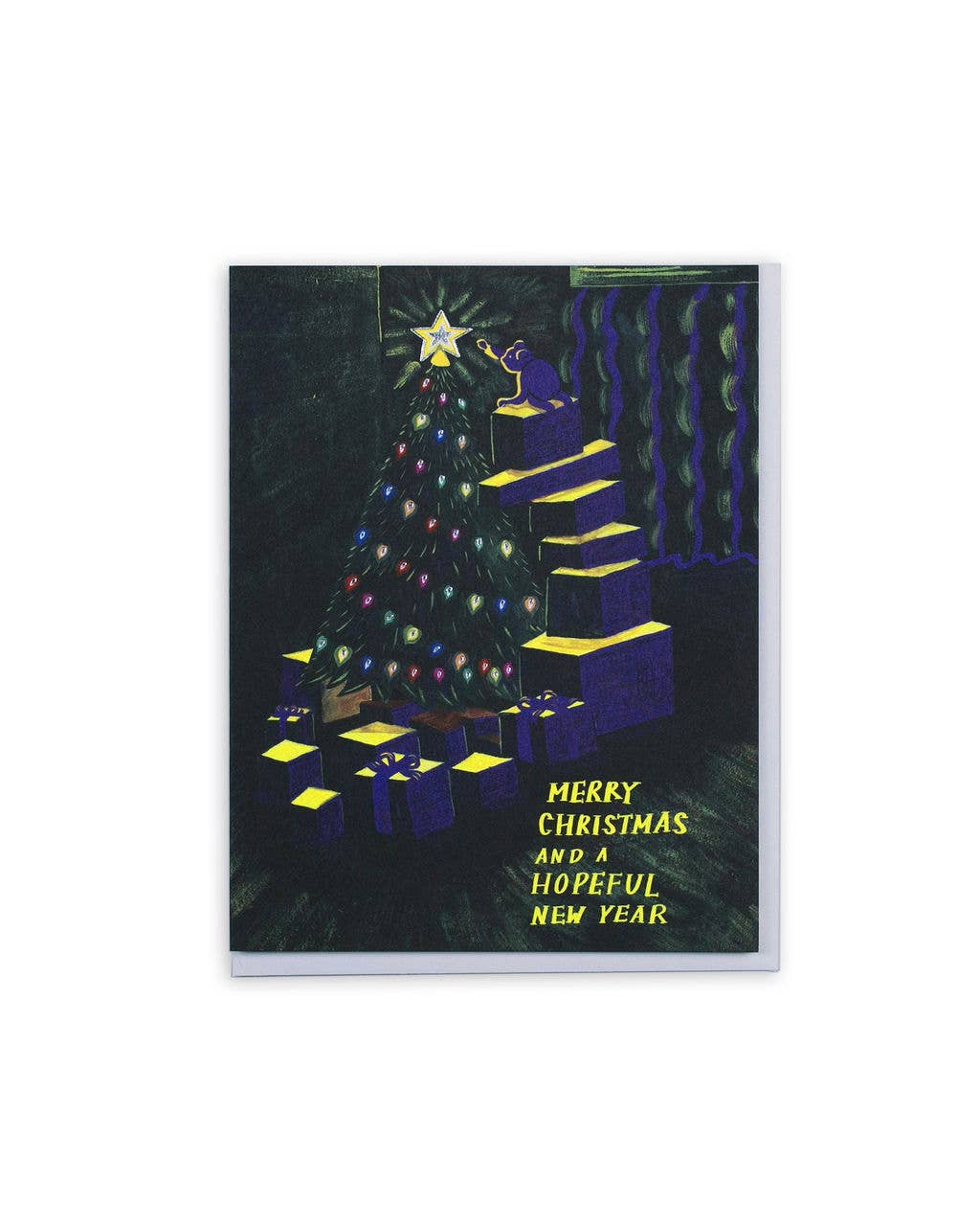 Midnight Christmas Tree Card Set of 8 - DIGS