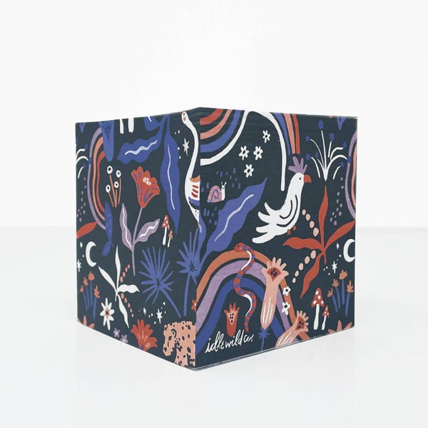 Midnight Menagerie Sticky Note Cube - DIGS