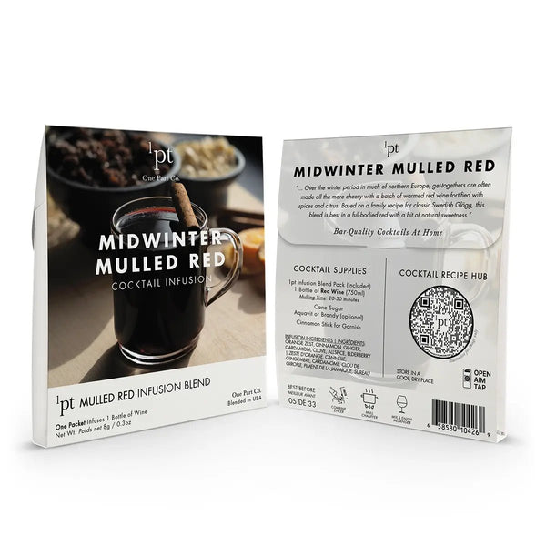 Midwinter Mulled Red Wine Cocktail Infusion Pack - DIGS
