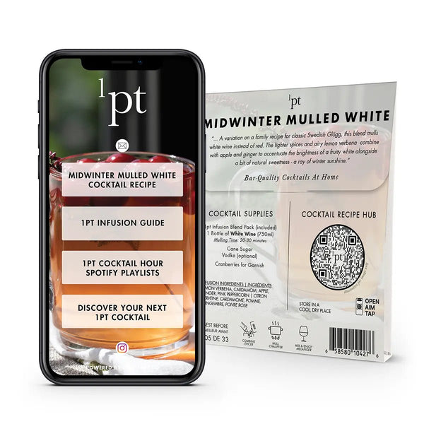 Midwinter Mulled White Wine Cocktail Infusion Pack - DIGS