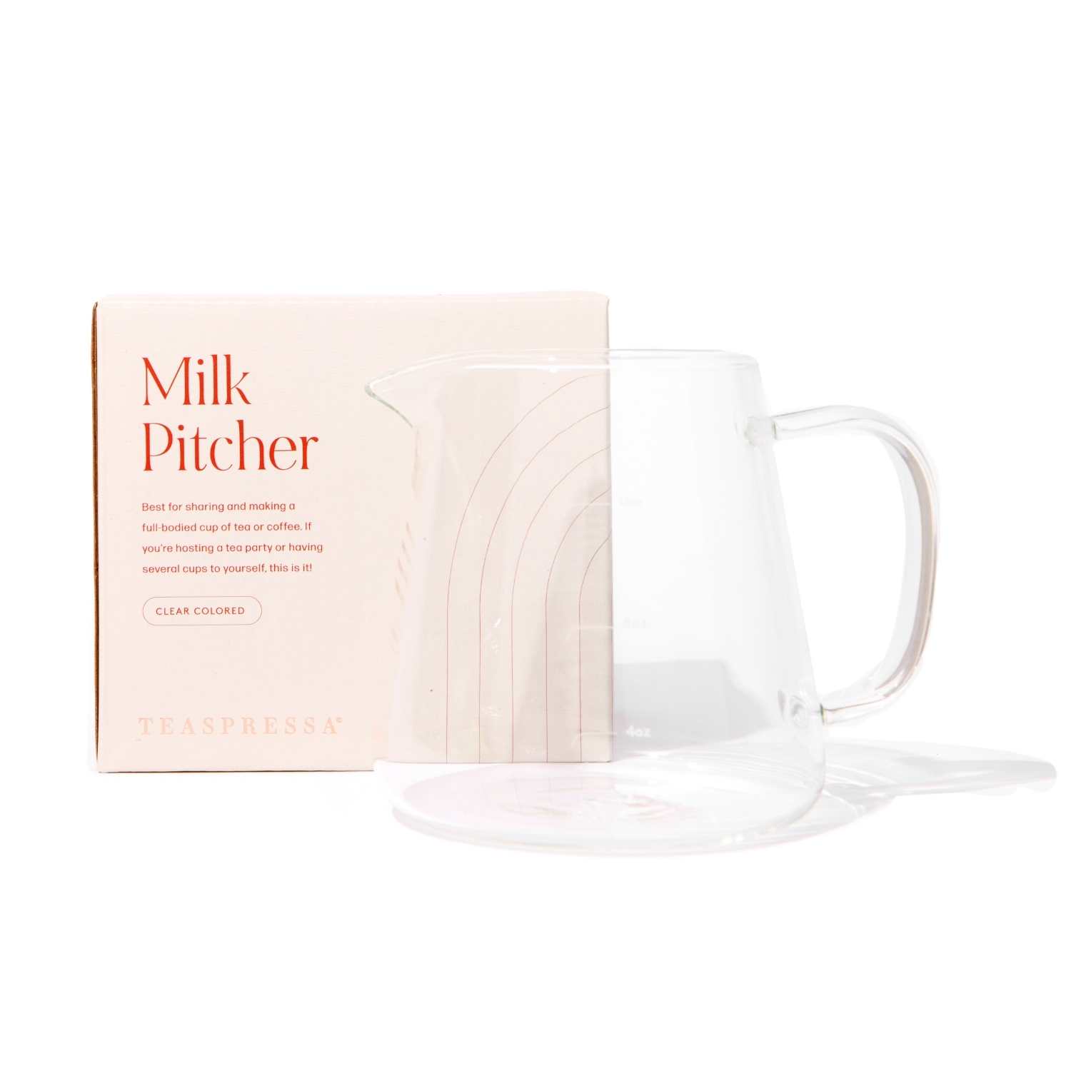 Milk Pitcher: Clear - DIGS