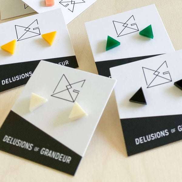 Mini Triangle Studs - DIGS